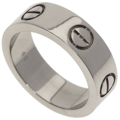 Cartier Love Ring 47 18k White Gold