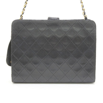 Chanel Shoulder Bag Matelasse Chain Shoulder Scratch Yes Black