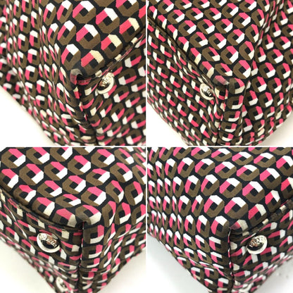 Prada Tote Bag Miss Ing Shoulder Strap Signs of Use Nylon B4001t Red