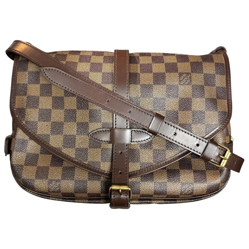 Louis Vuitton Spo Saumur 30 Saumur 30 Damier N48080 Brown Mb1015 Shoulder Bag