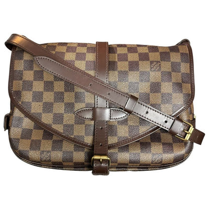 Louis Vuitton Spo Saumur 30 Saumur 30 Damier N48080 Brown Mb1015 Shoulder Bag