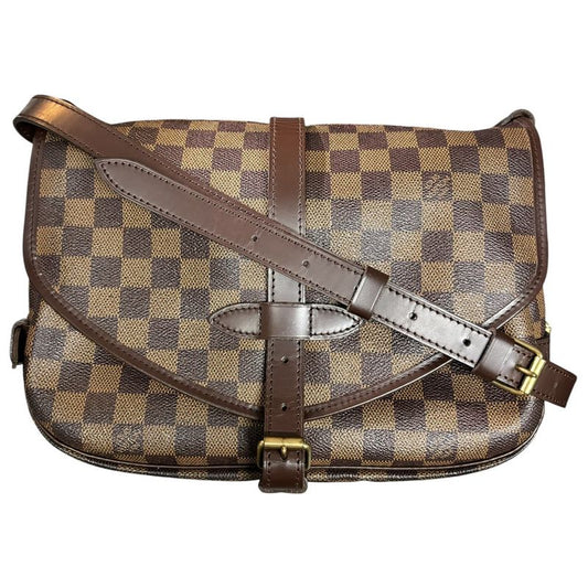 Louis Vuitton Spo Saumur 30 Saumur 30 Damier N48080 Brown Mb1015 Shoulder Bag