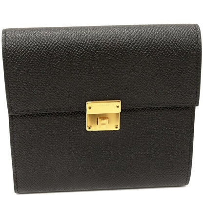 Hermes Trifold Wallet With Coin Purse Bifold Wallet Click 12 Vaux Epson Black