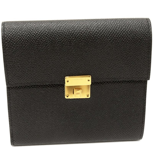 Hermes Trifold Wallet With Coin Purse Bifold Wallet Click 12 Vaux Epson Black