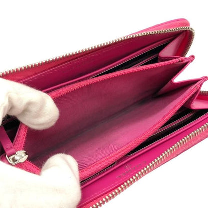 11132 Chanel Matelasse Round Zipper Long Wallet