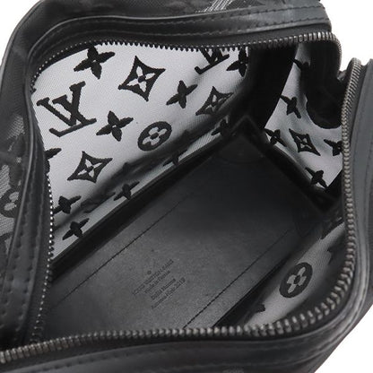 Louis Vuitton Shoulder Bag Soft Trunk Monogram Mesh Black Hardware Black M53964