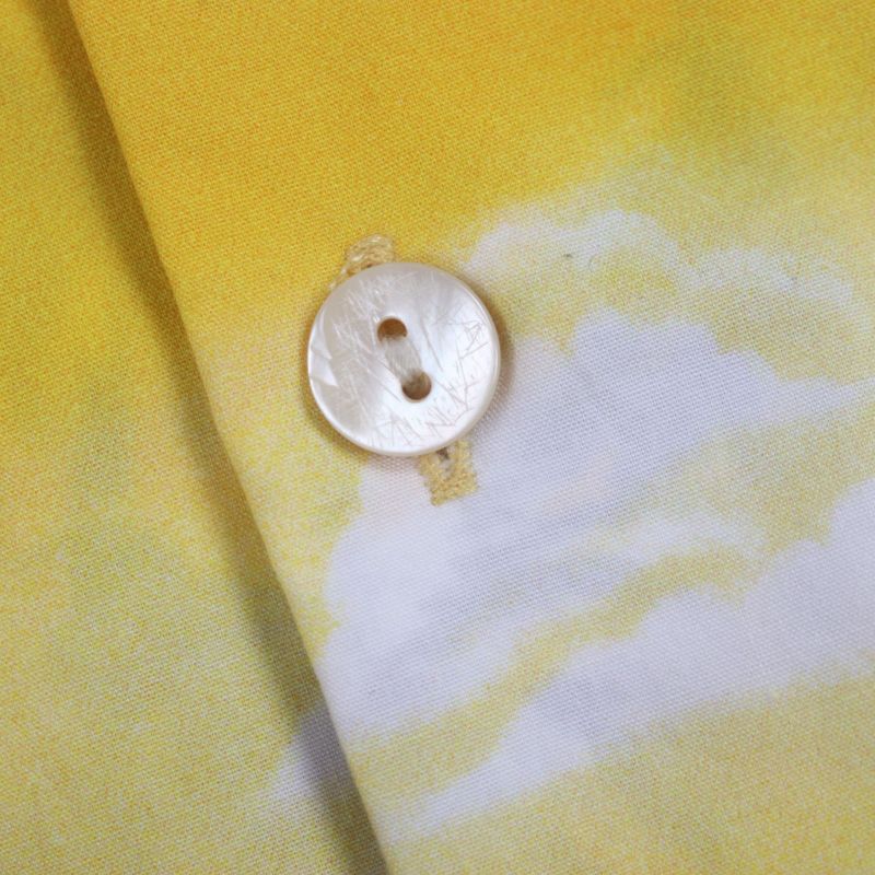 Gucci 22AW 694124 100% Cotton Hibiscus Short Sleeve Short Sleeve Bow Ring