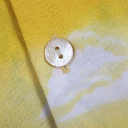 Gucci 22AW 694124 100% Cotton Hibiscus Short Sleeve Short Sleeve Bow Ring