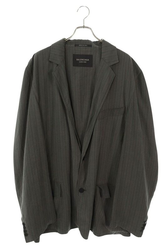 Balenciaga 809141 Tro39 Pinstripe Tailored Jacket Men's 3