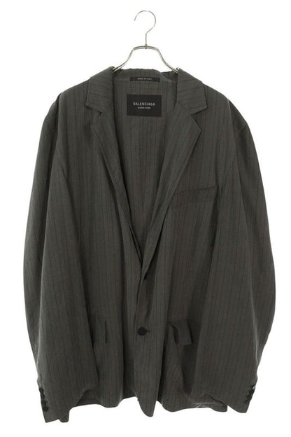 Balenciaga 809141 Tro39 Pinstripe Tailored Jacket Men's 3