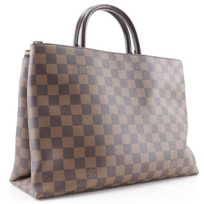 Louis Vuitton Brompton 2-way Shoulder N41582 Damier Canvas Brown Tr0186 Ladies