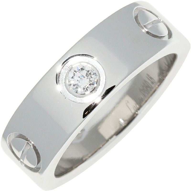 Cartier Ring Pt950 Diamond 1p(007ct) Love Ring B40467
