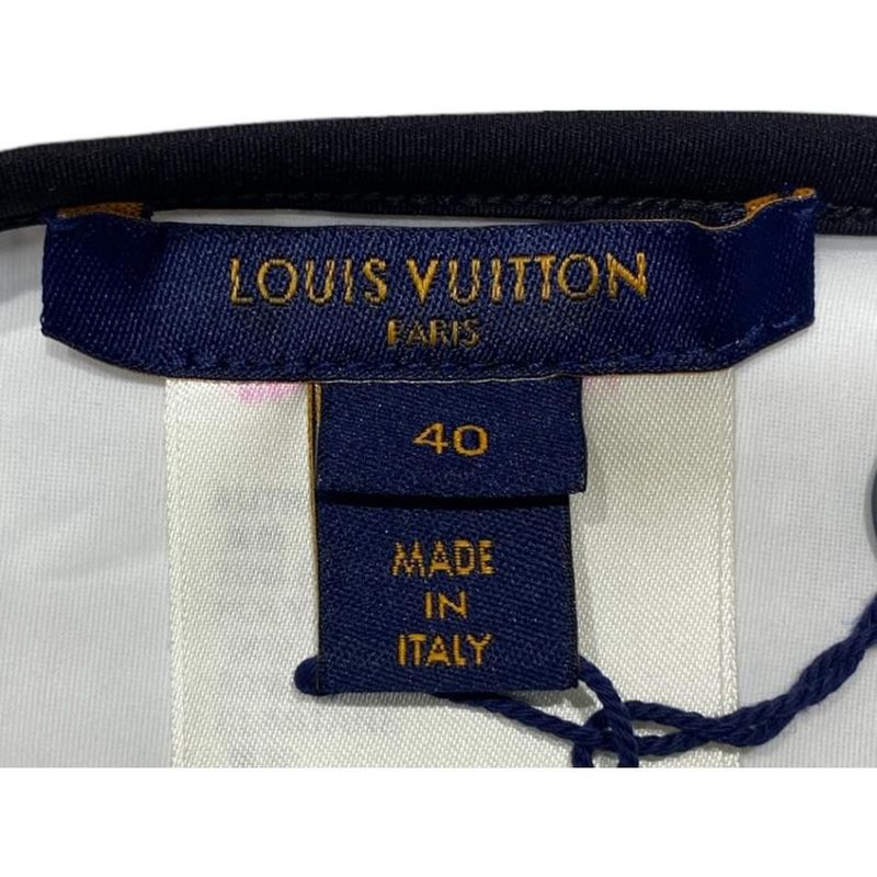 Louis Vuitton Fnsw33 LV Match Damier Swimwear Bikini Swimwear Top Bottom White