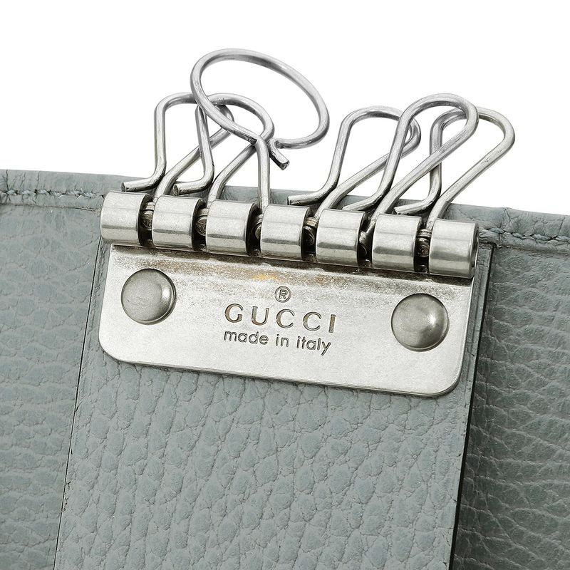 Gucci Key Case GG Marmont Gray