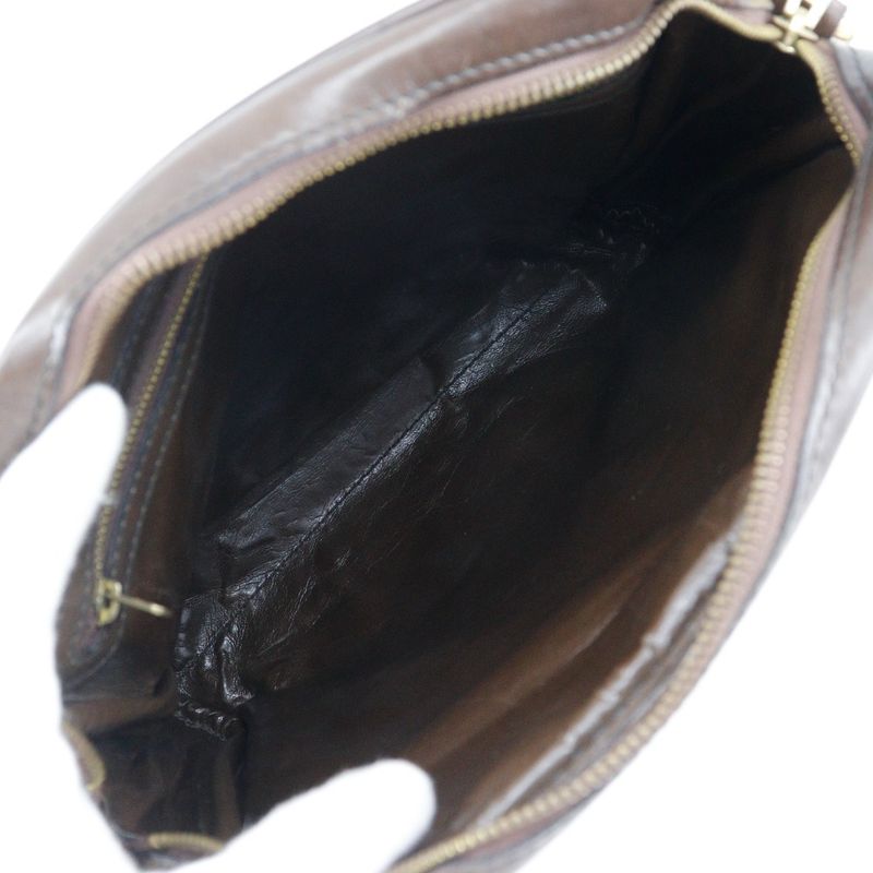 Fendi Zucca Canvas Brown Unisex Shoulder Bag