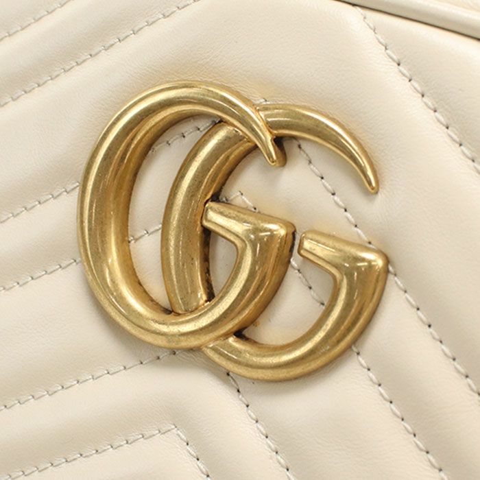 Gucci Small Camera Bag GG Marmont 447632 Crossbody Shoulder Bag Leather Women