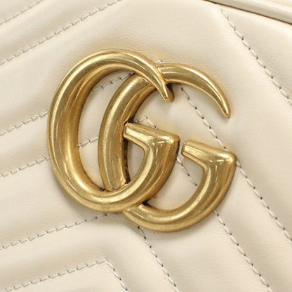 Gucci Small Camera Bag GG Marmont 447632 Crossbody Shoulder Bag Leather Women
