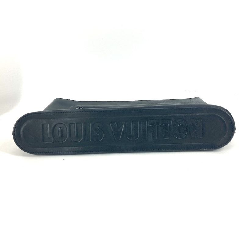 Louis Vuitton Clutch Bag Pochette Cosmos M63268 Leather Noir Black