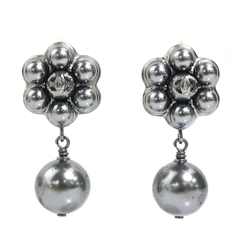 Chanel Earrings Coco Mark