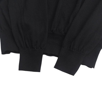 Hermes Sweater Size XL Long Sleeve Knit V-neck Light Hand [recommended] Made In