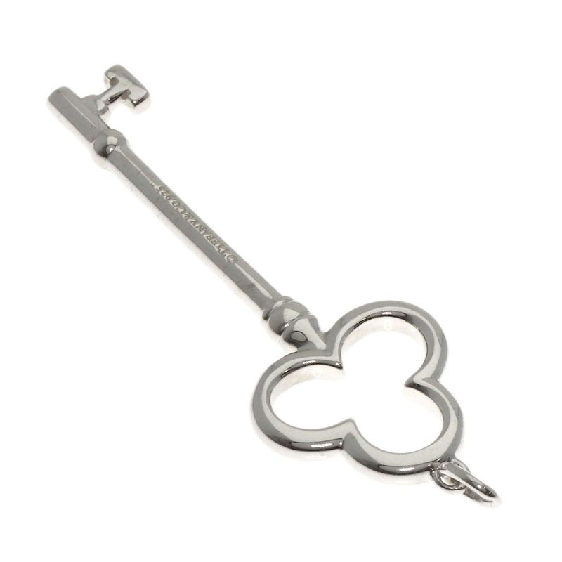 Tiffany & Co Open Trefoil Key Medium Pendant Top SV Ladies