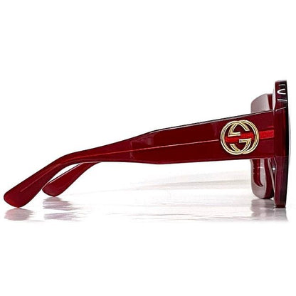 Gucci Sunglasses In Red Interlocking Gg0178s Excellent Condition