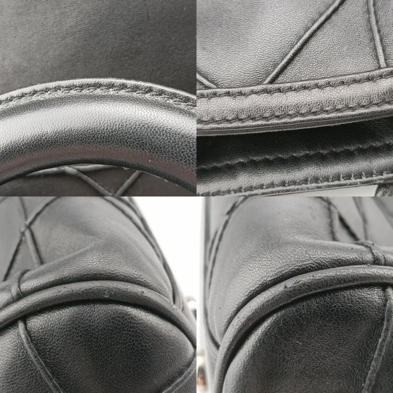 Christian Diorchristian Dior Granville Black Lamb Skin 17-bo-0171