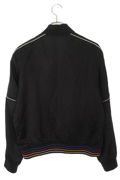 Saint Laurent Paris 668461 Y1c31 YSL Satin Teddy Jacket Blouson Men's 48