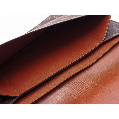 Louis Vuitton Poche Diplomat Homme Monogram Canvas Bag Clutch Bag Document Case