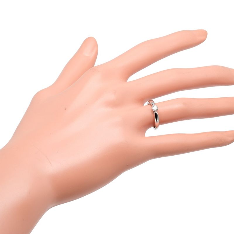 Tiffany & Co Harmony 0.19ct If/i/3ex Pt950platinum X Diamonds 7.5 Ladies' 3.27g