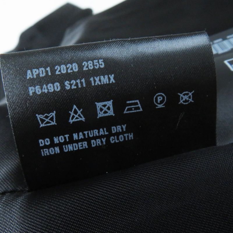 Prada 2021 P6490 Wool Long Length Chester Coat Black 38 Garmented Made In