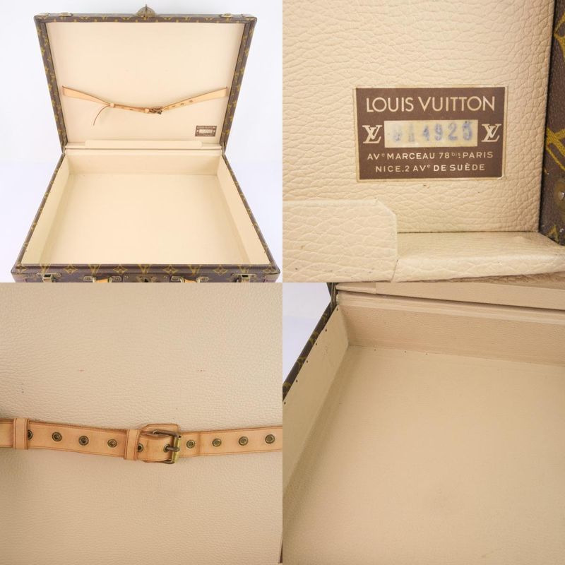 Louis Vuitton President Briefcase M53012 Monogram Canvas Brown Unisex Business