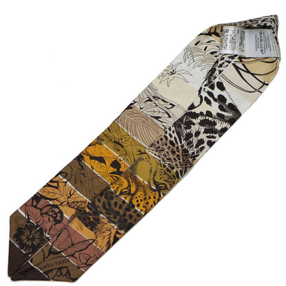 Hermes Twili-jungle Love Rainbow- Silk Leather Sheepskin Scarf Accessory