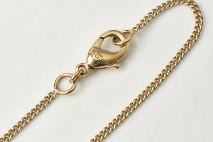 Chanel Necklace Pendant Coco Mark CC Vintage Gold
