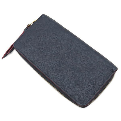 Louis Vuitton Long Wallet Zippy Wallet Monogram Empreinte Marine Rouge Gold