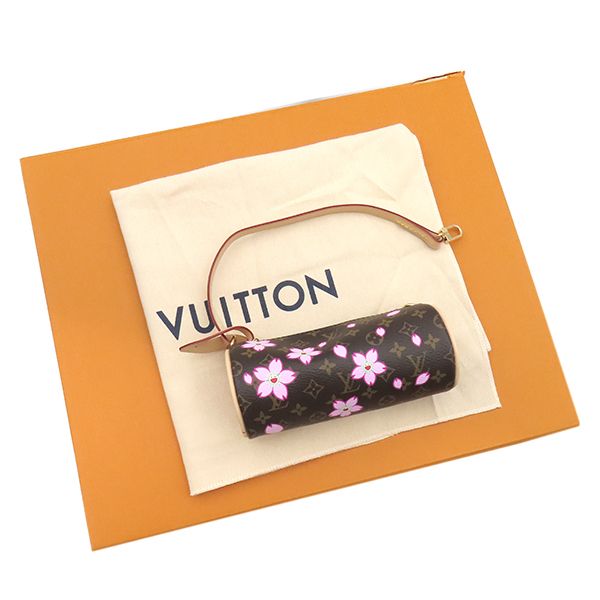 Louis Vuitton Handbag Lv×tm Papillon MM Monogram Canvas Sakura Brown Gold