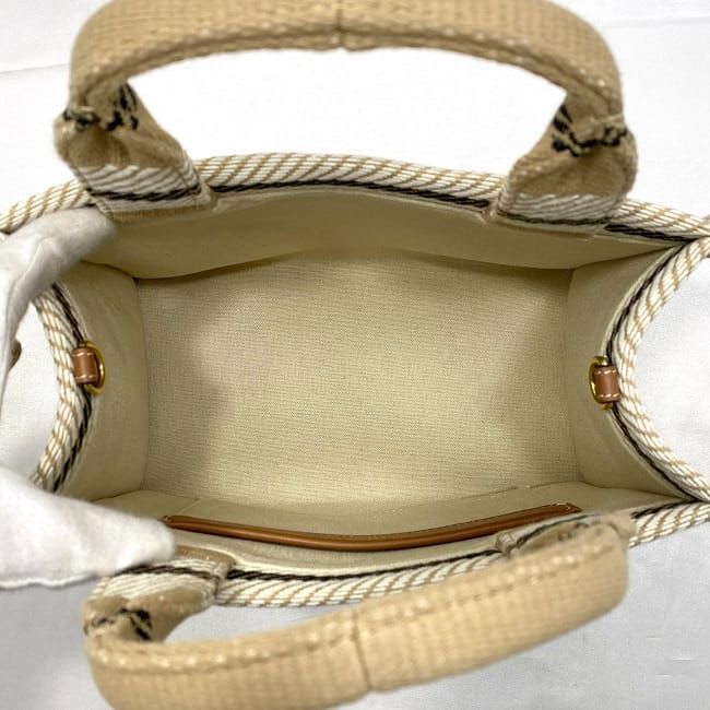 Celine 2-Way Bag Cabas Tice Small Beige