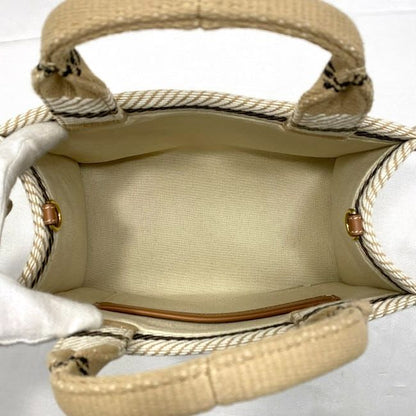 Celine 2-Way Bag Cabas Tice Small Beige