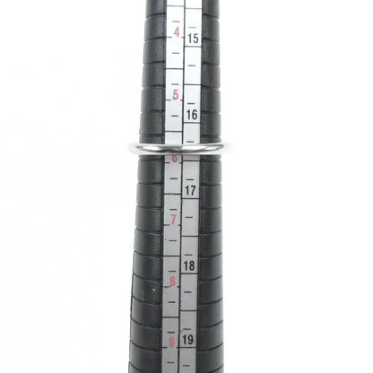 Celine 460ppp6bra Triomphe Asymmetric Ring Silver 52 Size Approx 12 With Box