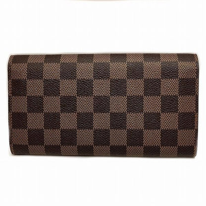 Louis Vuitton Damier Portefeuille Sarah N61734 Long Wallet Bifold Wallet Unisex