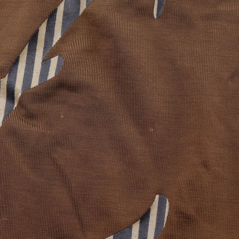 Fendi Logo Pie Pink Rayon Brown Women's Short Sleeved T-shirt