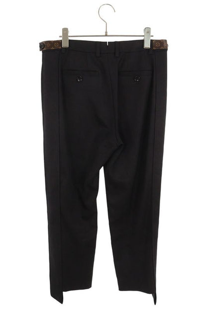 Louis Vuitton Fgp075nfx Slacks Long Pants With Side Monogram Straps Men 38
