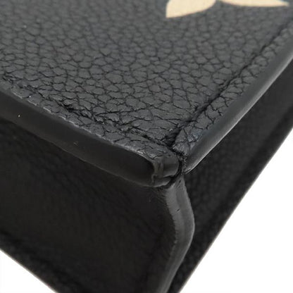 Louis Vuitton 2way Bag Petite Sac Pla Bicolor Monogram Empreinte Black and