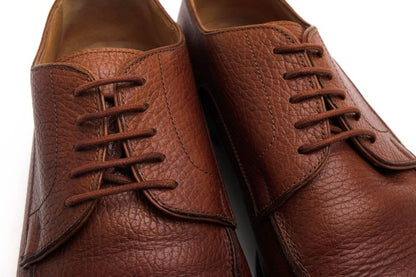 Hermes Shoes Business Shoes Business Men Leather Genuine Leather Brown U-Tip