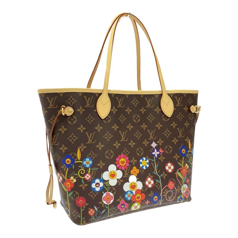 Louis Vuitton M13271 Monogram PVC X Takashi Murakami Neverfull MM 395930