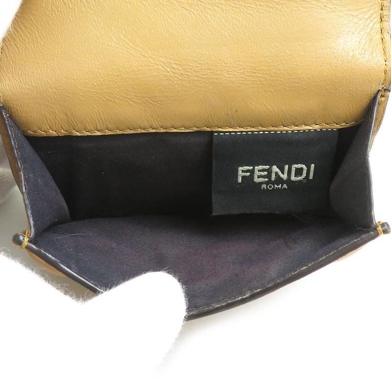 Fendi Trifold Wallet Baguette Micro 8m0395-aajd