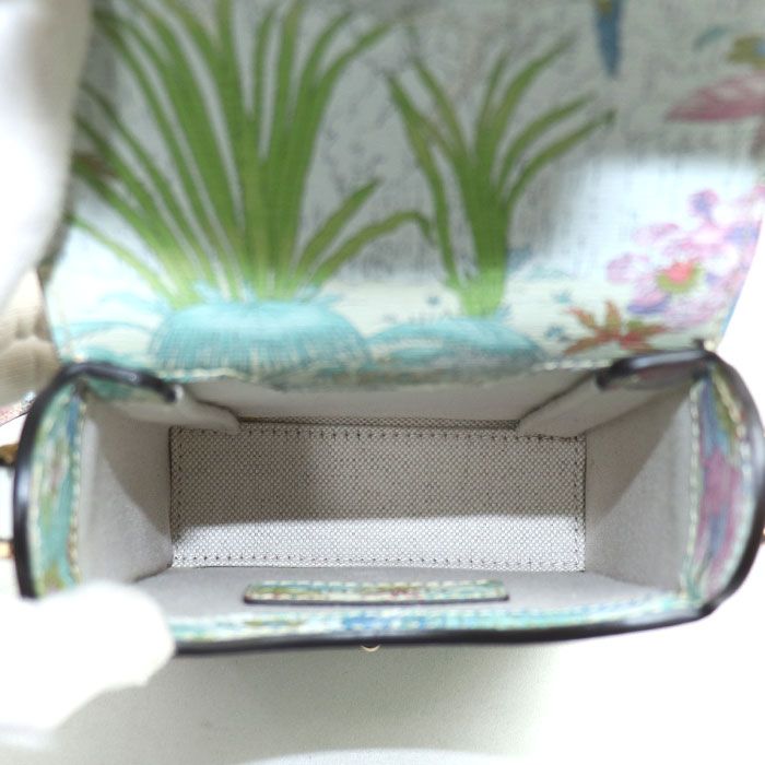 Gucci Taiga - Horsebit 1955 Shoulder Bag Multicolor 625615 Animal Women Preowned