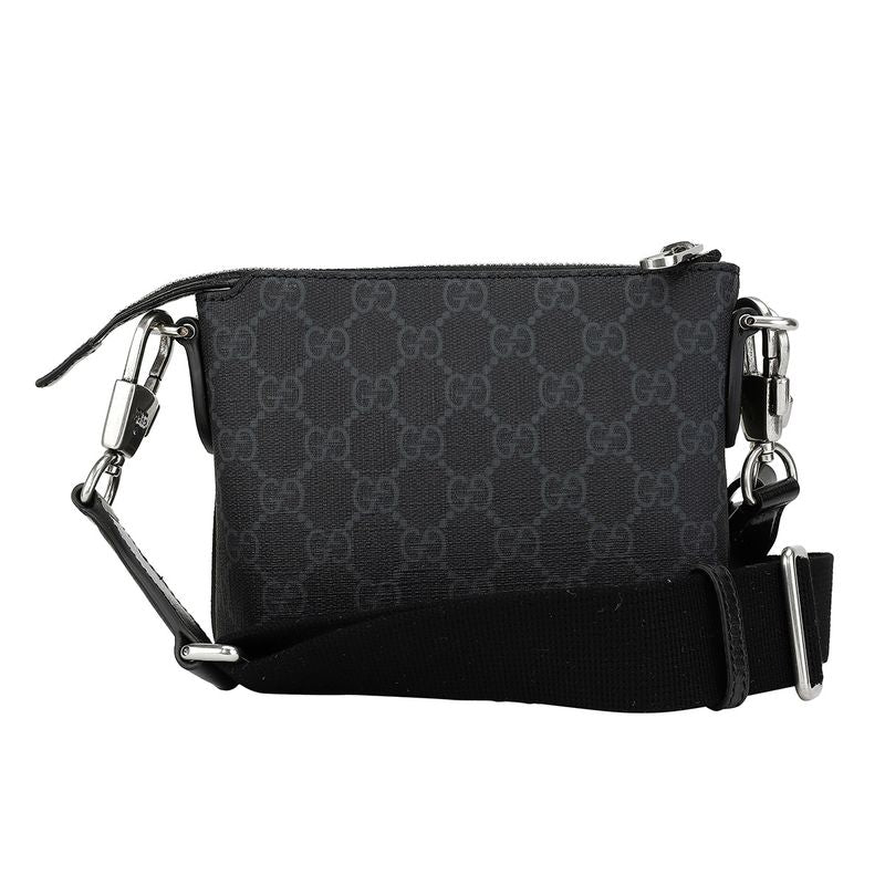 Gucci Shoulder Bag Interlocking G Black