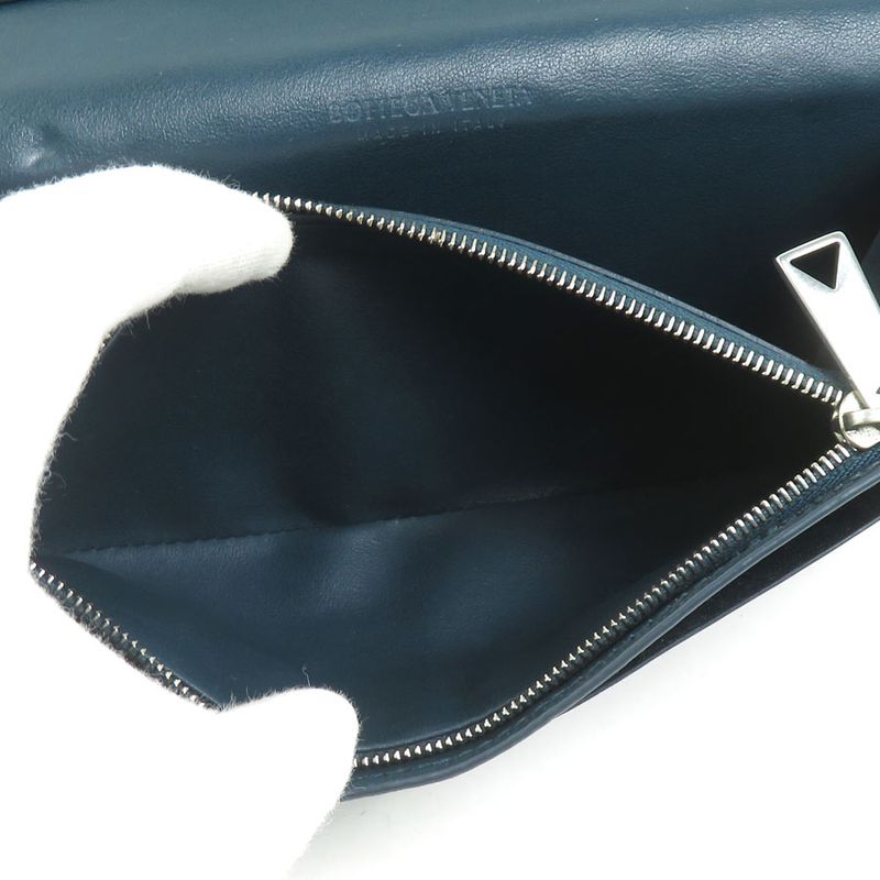 Bottega Veneta Long Wallet In Intrecciato