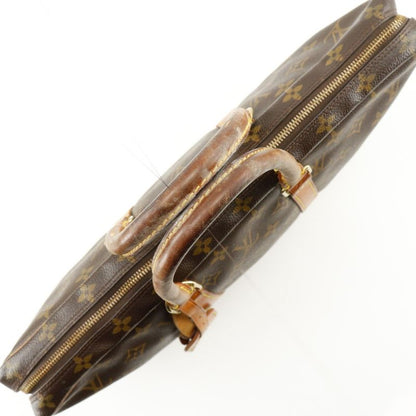 Louis Vuitton Porte Documents Voyage Briefcase M53361 Monogram Canvas Brown